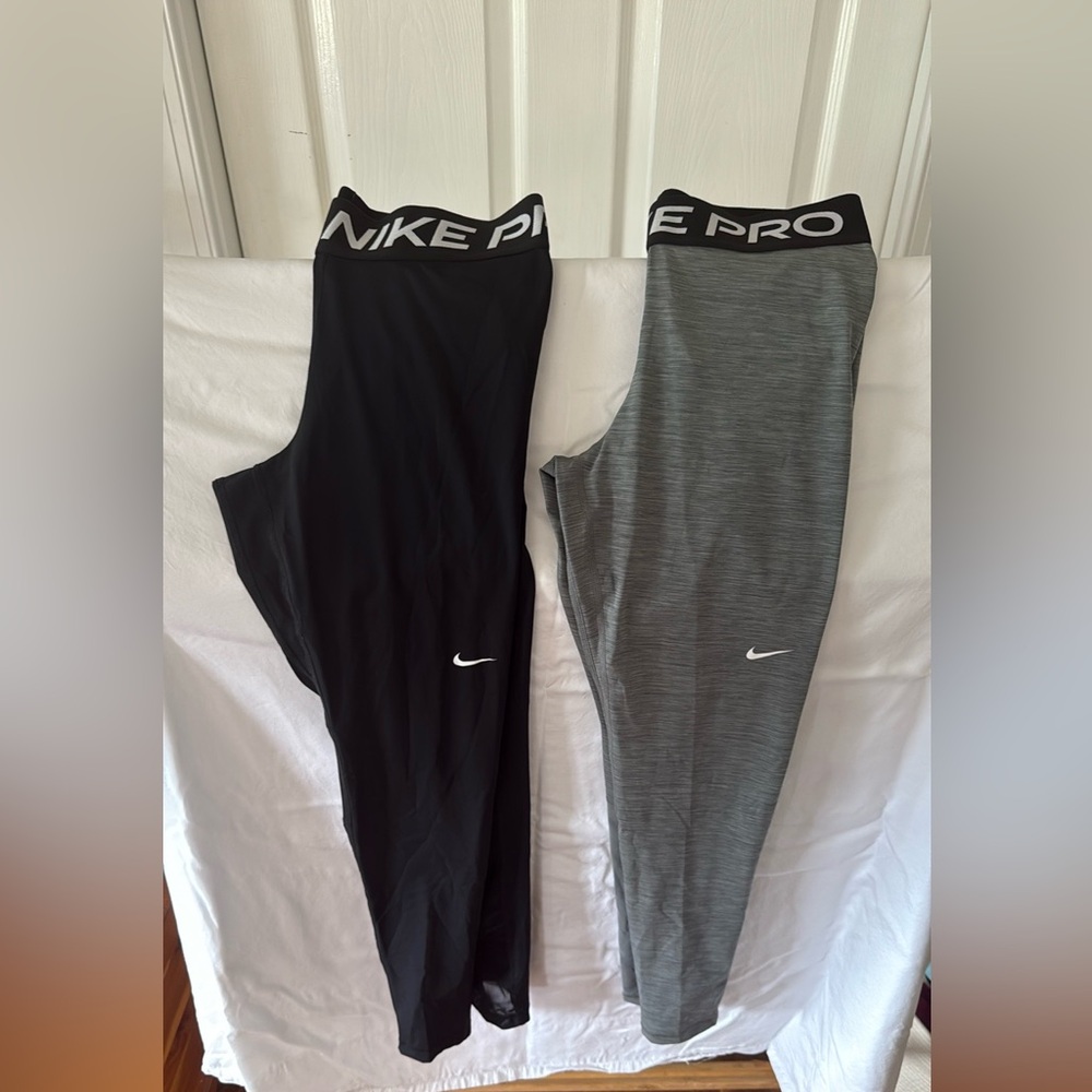 2 Pair of Nike Pro Leggings